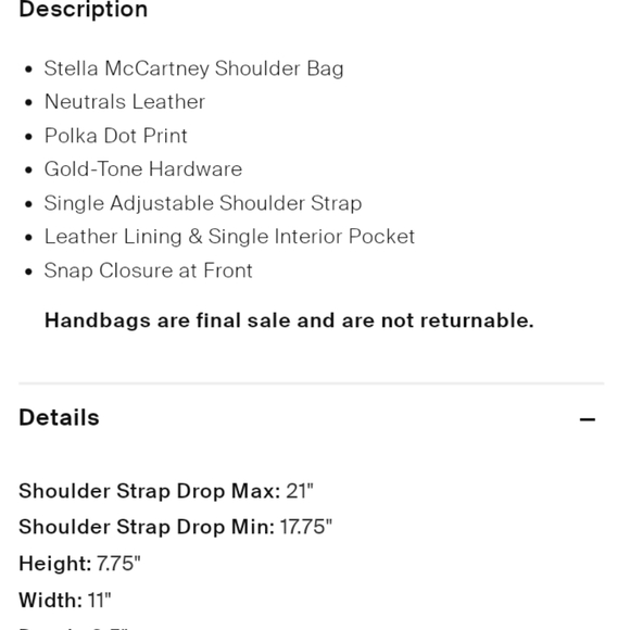 Stella McCartney shoulder bag - Picture 6 of 6